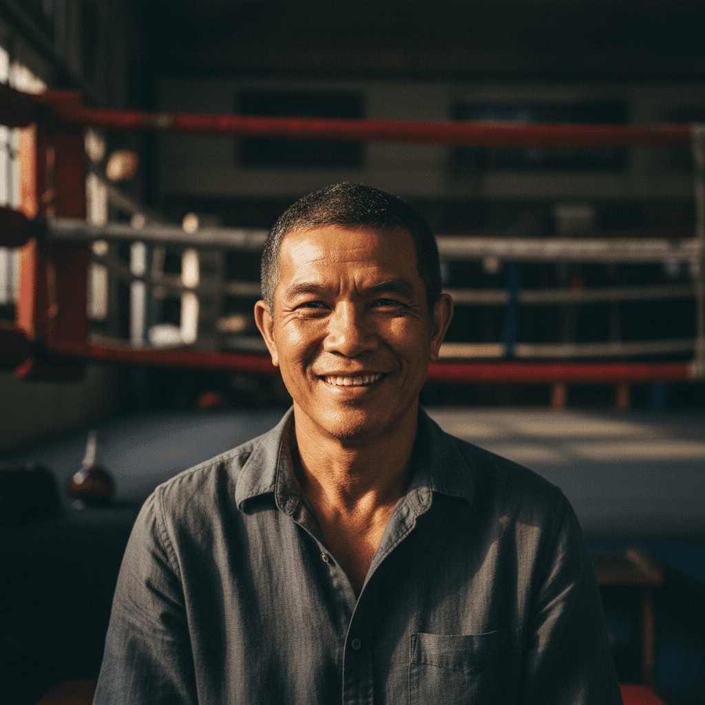 Editorial portrait of Suchart Pong